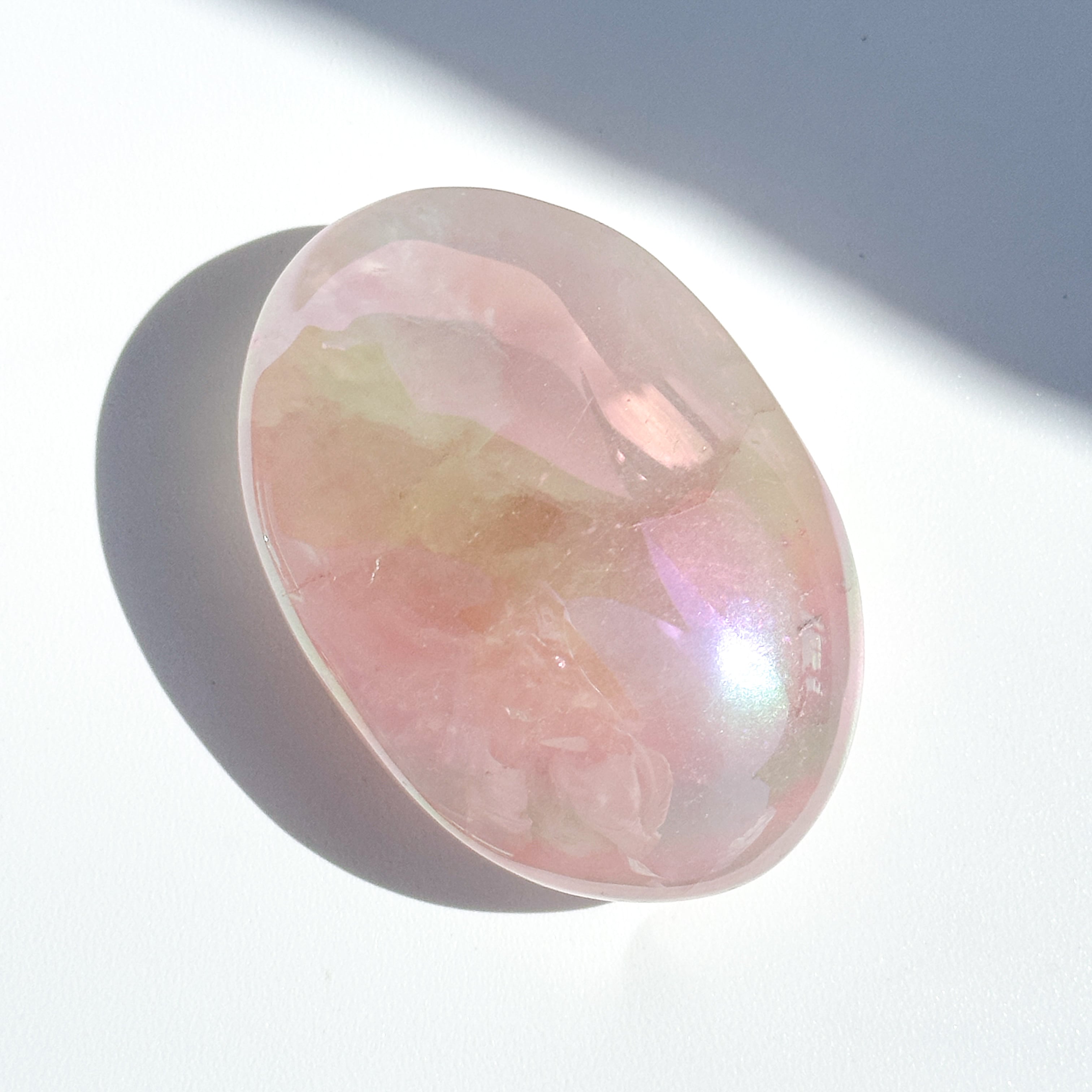エンジェルオーラローズクォーツ パーム03✧ Angel Aura Rose Quartz
