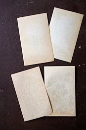 20s フランス 4set 膨満な花々と野菜たち 種子袋用ラベルs アンティーク