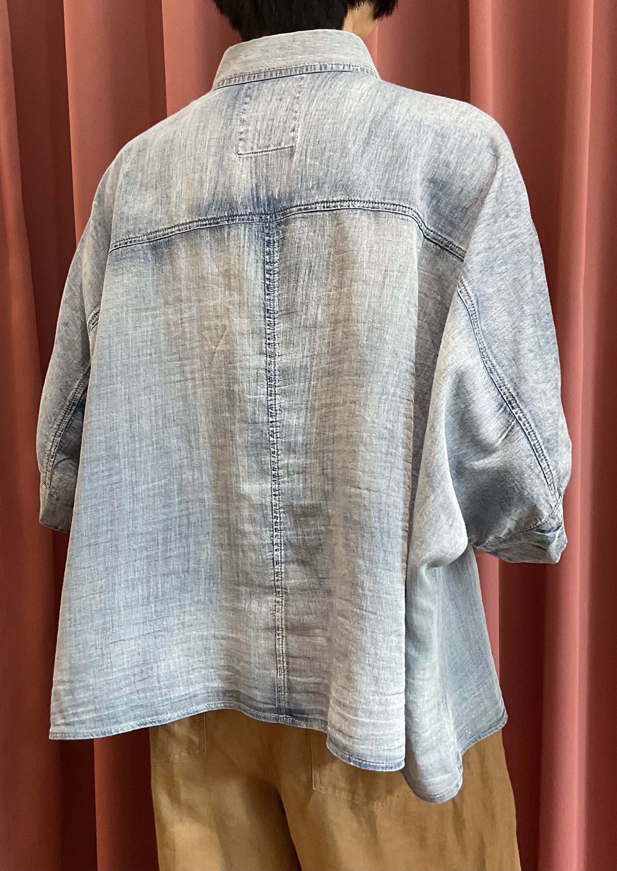 blue fronce ブルーフロンセ シアーデニムシャツ | セレクトショップ BLUE