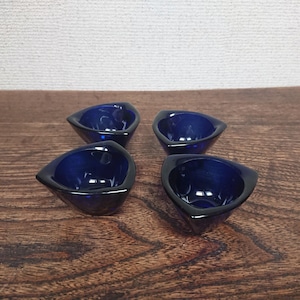 Nuutajarvi/ヌータヤルヴィ カイ･フランク "Haransilma/Bulls Eye" ブルー  ARABIA iittala イッタラ