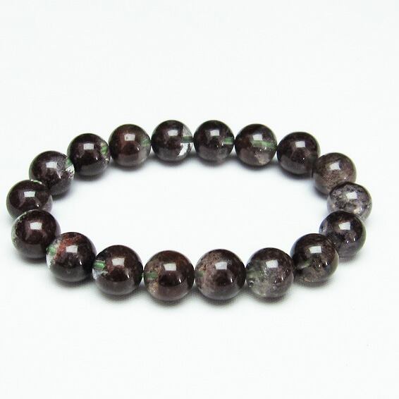 ガーデンクォーツ ブレスレット 11mm 一点物 メール便送料無料 [M便 1/10] 111-12167