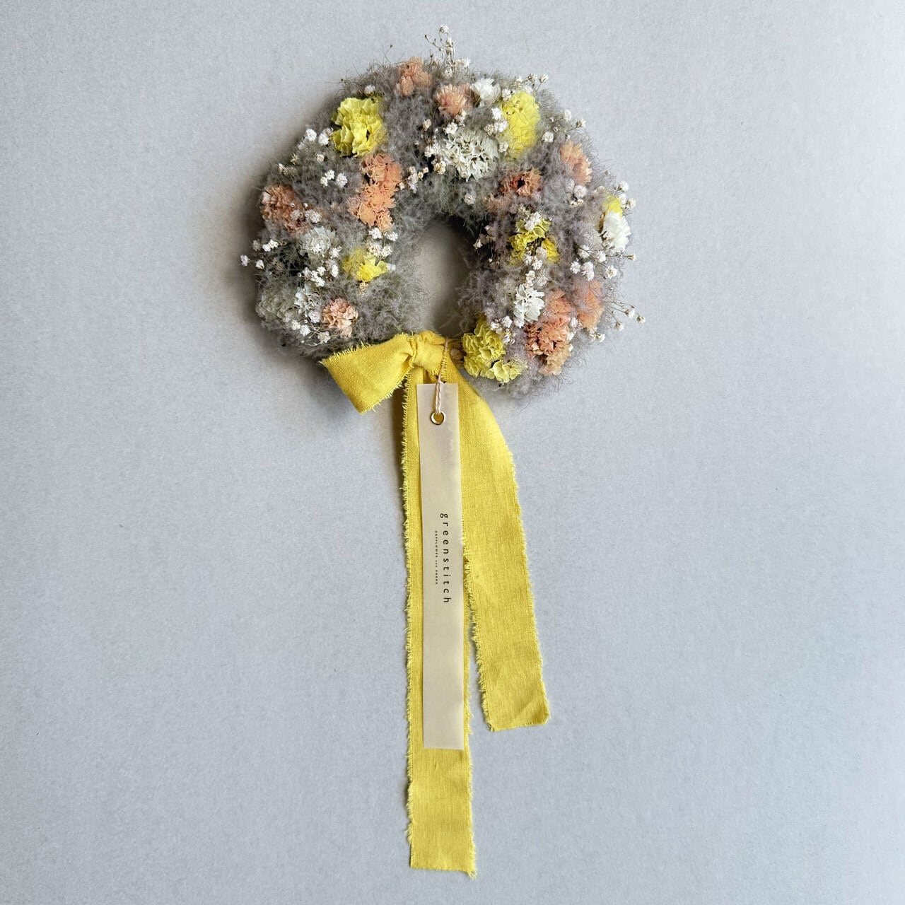 3.スモークツリーハーフリース スモークツリーのナチュラルドライフラワーハーフリース