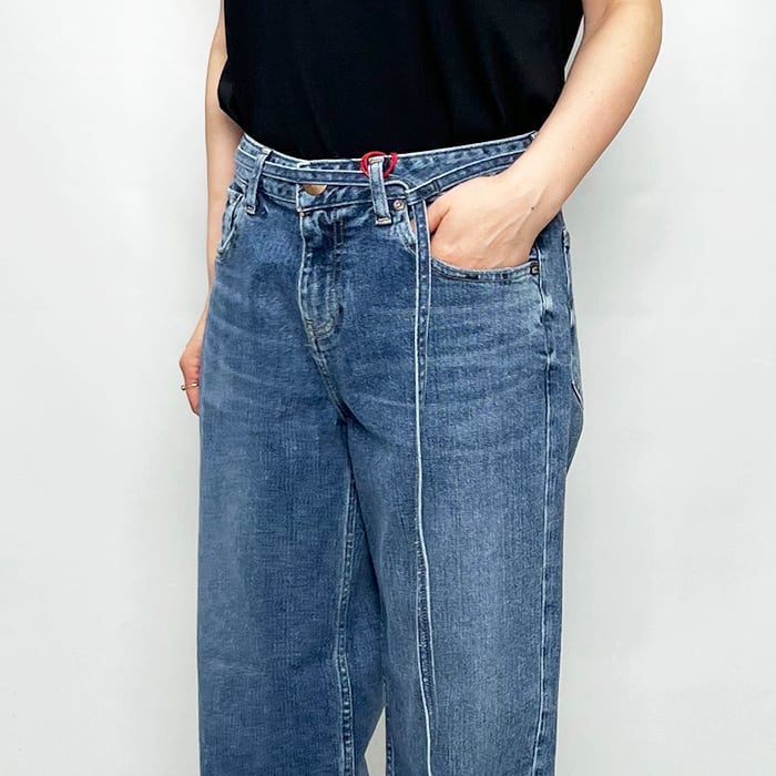 RED CARD レッドカード Idaho ローライズワイドデニム 12W115 2025秋冬