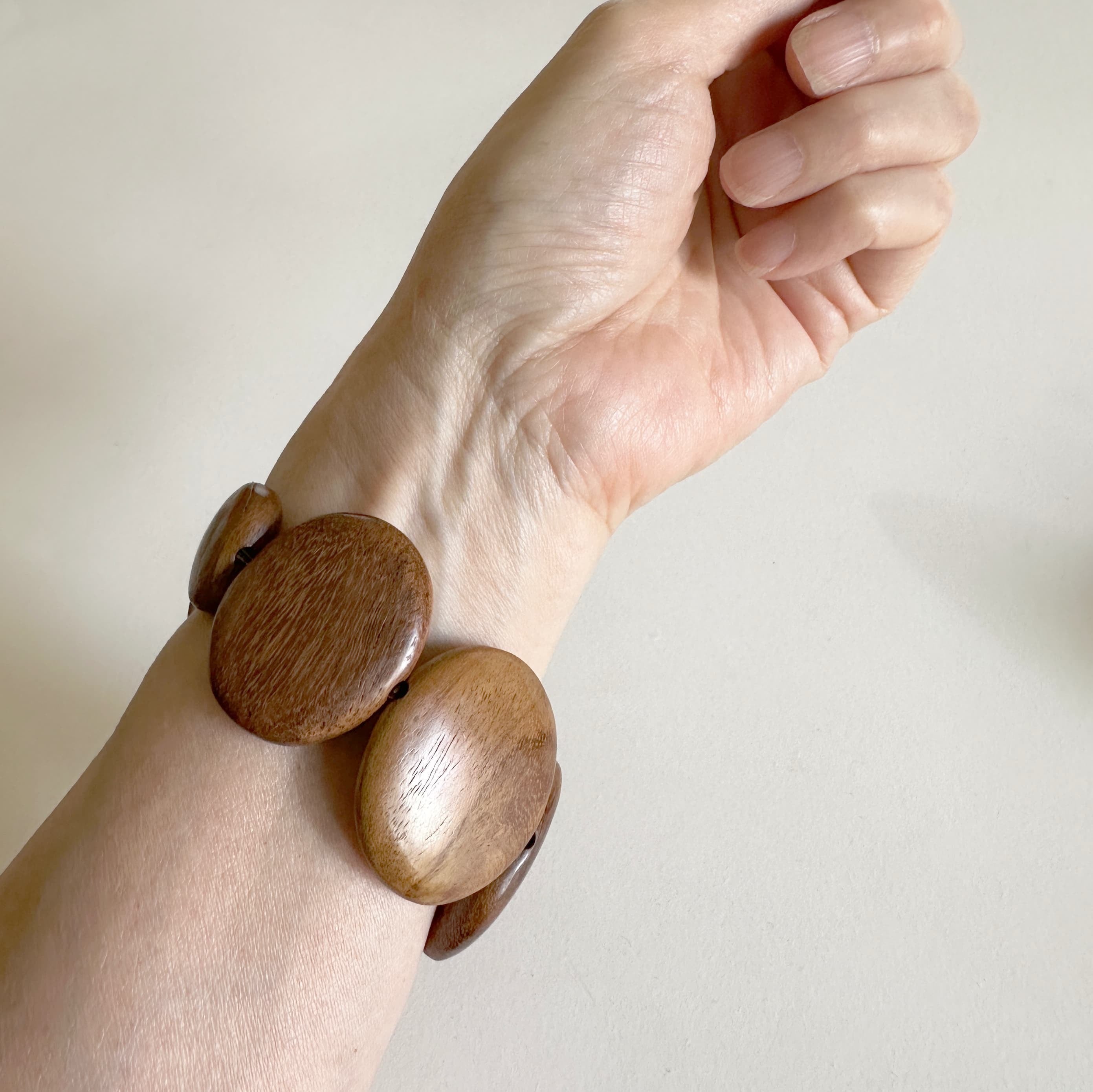 Ba-39ro Leafバングル 茶 | Bijoux Kei