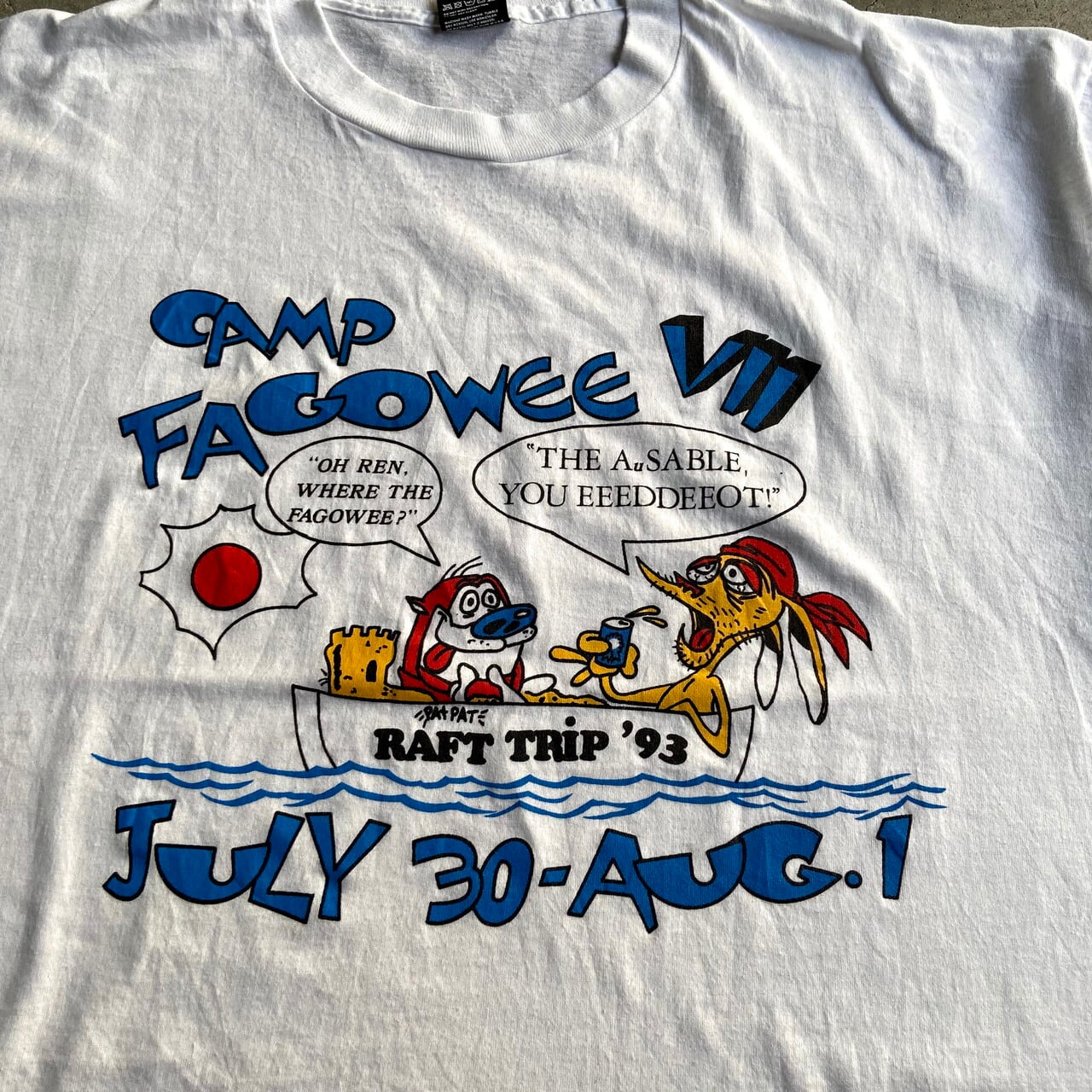 ビッグサイズ 90年代 REN ＆ STIMPY レン＆スティンピー パロディ