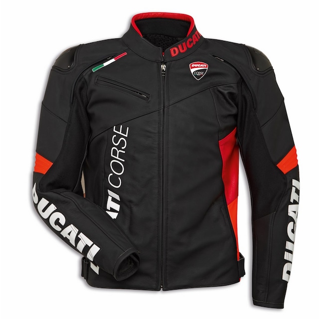 Ducati Corse C6 レザージャケット　BLK