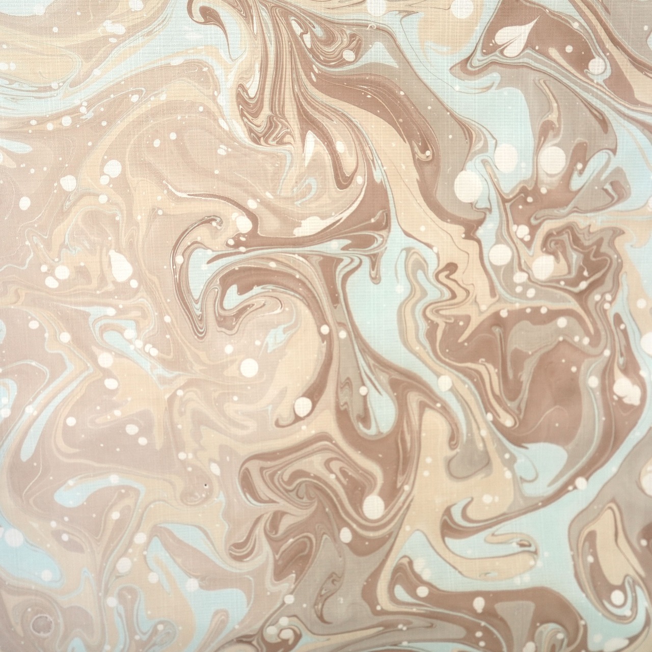 リバーシブル半巾帯 ❤︎［Cinderella beige］本墨流し柄