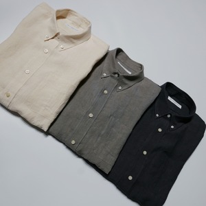 ( GRAY ) CHIEF OFFICER LINEN SHIRTS