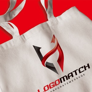 堅固なな盾のHのロゴ