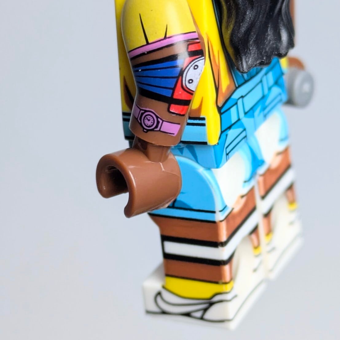 ★ブロックフィギュアキーホルダー★【 Stranger Things / ストレンジャーシングス 】 エリカ・シンクレア 〚アメリカン雑貨 アメトイ〛