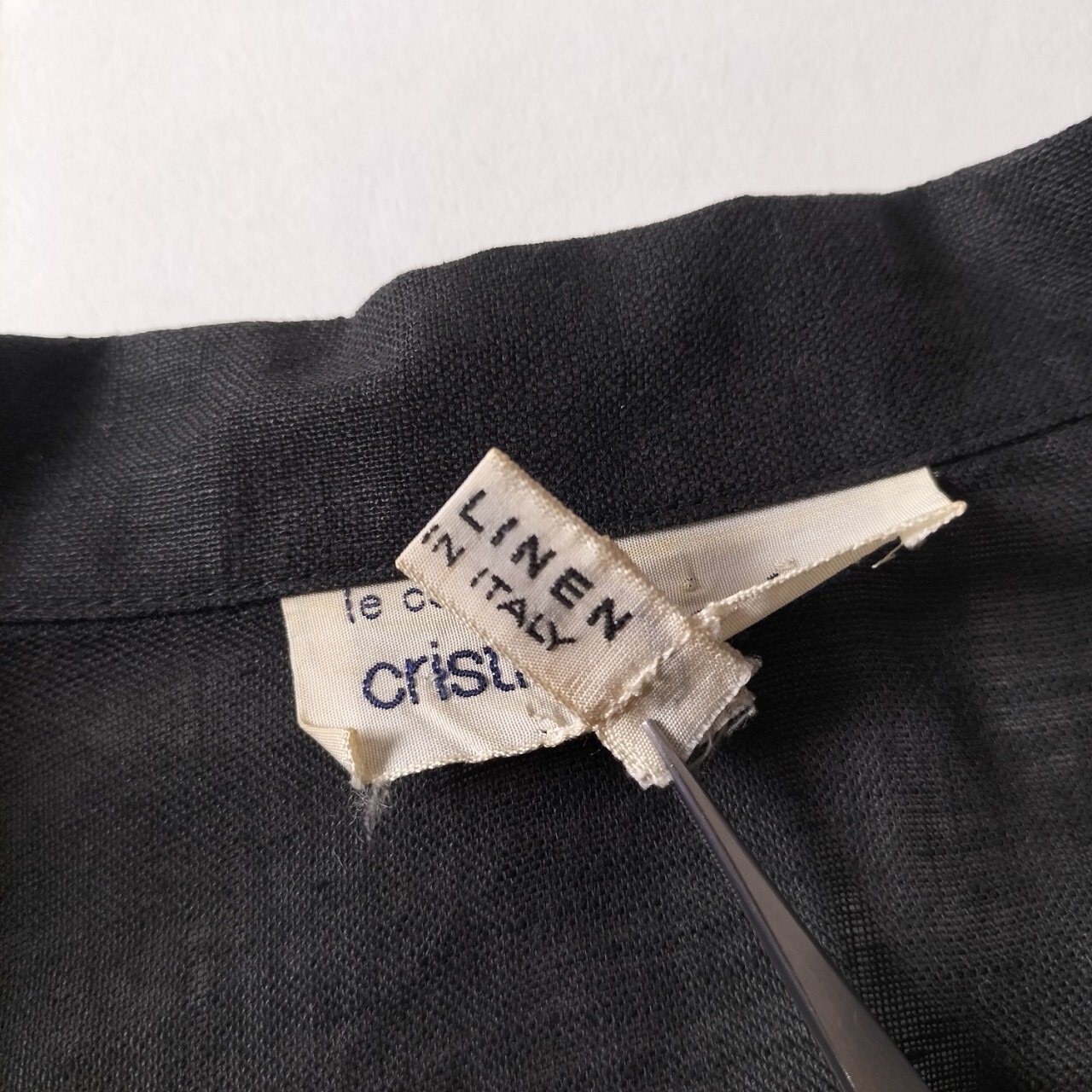 イタリア製　cristina bonfanti　レース　羽織り　シャツ　