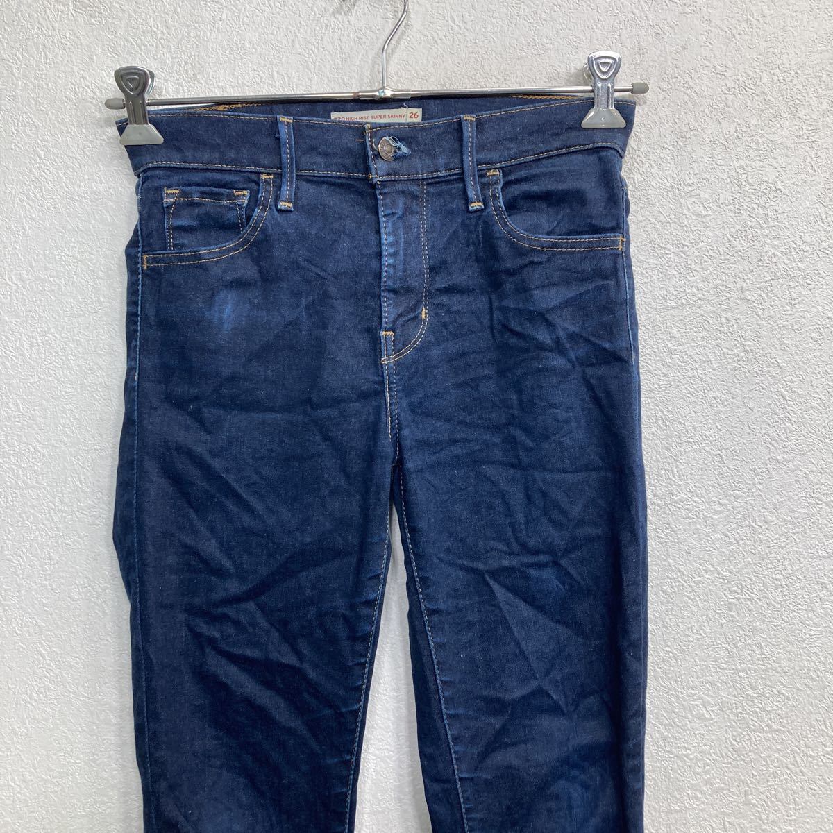 リーバイス レディース スキニー ジーンズ ジーパン Levi's W26 Levi's デニムパンツ W26 リーバイス レディース スキニー インディゴ