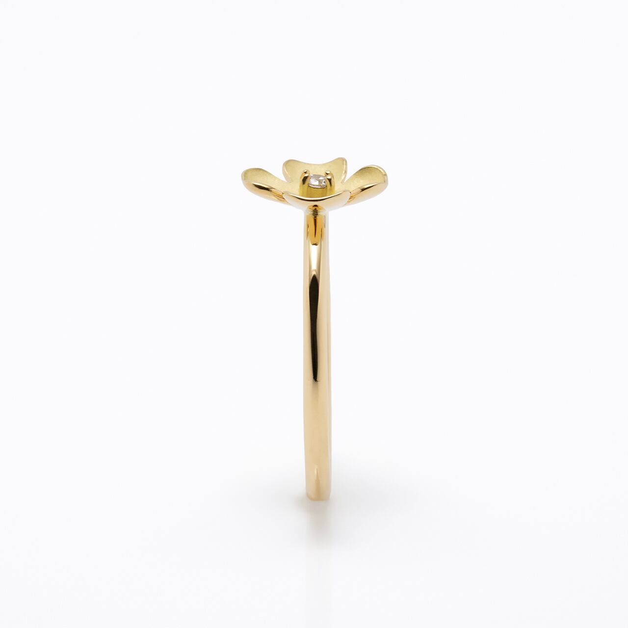 K18YG 「花水木」(ハナミズキ)リング ¥396,000 | rizjewelry