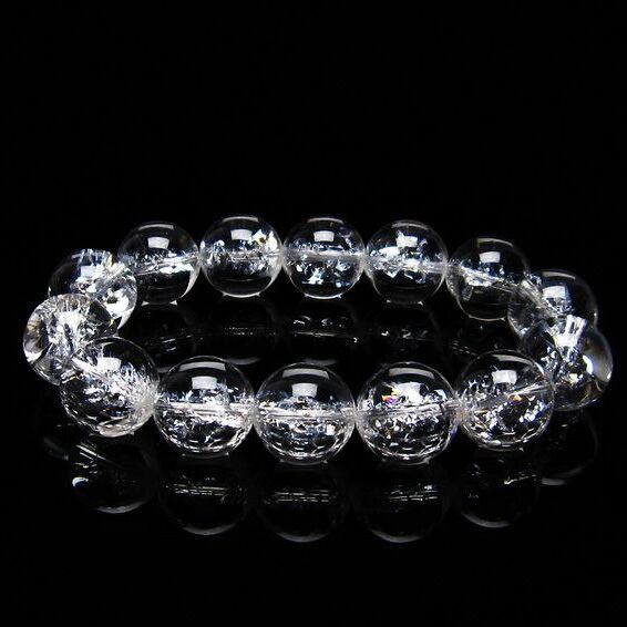 アイリスクォーツ 水晶 ブレスレット 16mm一点物 おまかせ便 111-20213