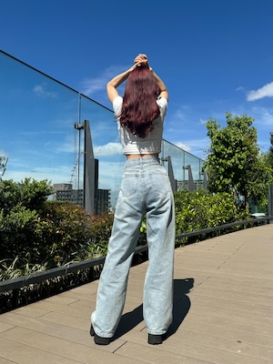 OUTLET B【TWWデニム】washed-blue