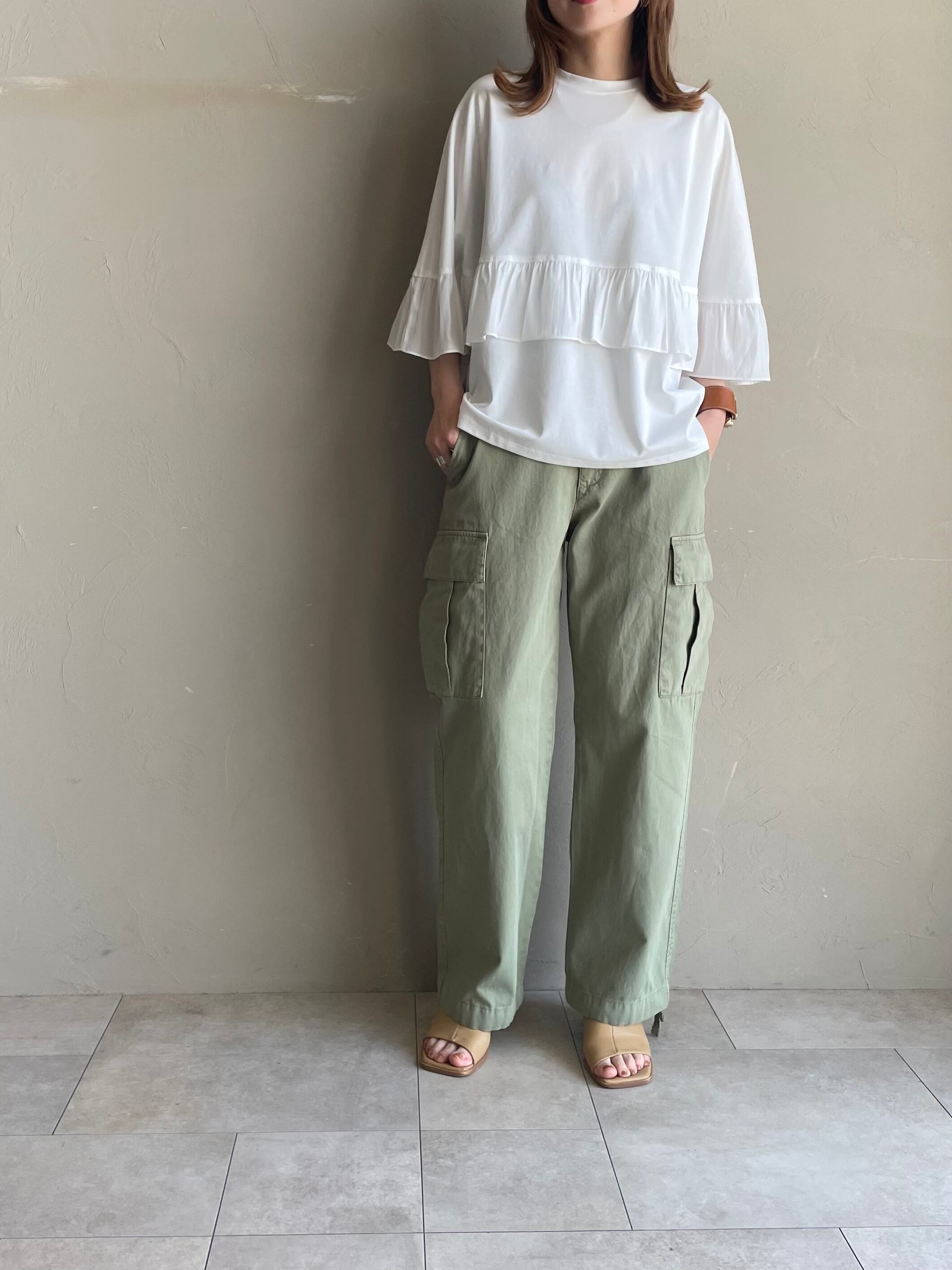 CYAN TOKYO シアン トーキョー  フリルカットポンチョトップス CYAN TOKYO シアン トーキョー フリルカットポンチョトップス 【公式通販】