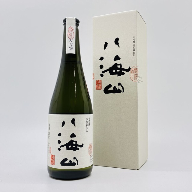 八海山　大吟醸　浩和蔵仕込み　720ml　箱入り　はっかいさん　だいぎんじょう　こうわぐらしこみ　清酒　八海醸造　15.5度　