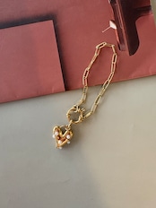グロウハートチェーンブレスレット