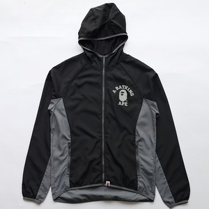 A BATHING APE 00S NYLON CYCLING JACKET