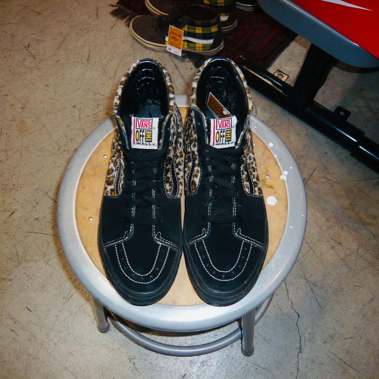 00s VANS SK8-HI レオパード US10