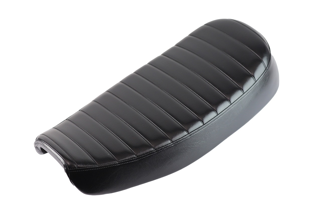 GOODSEAT "SLENDER" TUCKROLL (BLACK) for GB350