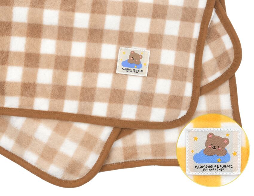 Tasumi Blanket L size / 毛布 ペット用品 ぽかぽか ふわふわ 防寒 ボア ブランケット 寒さ対策 暖かい  ペット 冬 外出用品 小型犬 中型犬