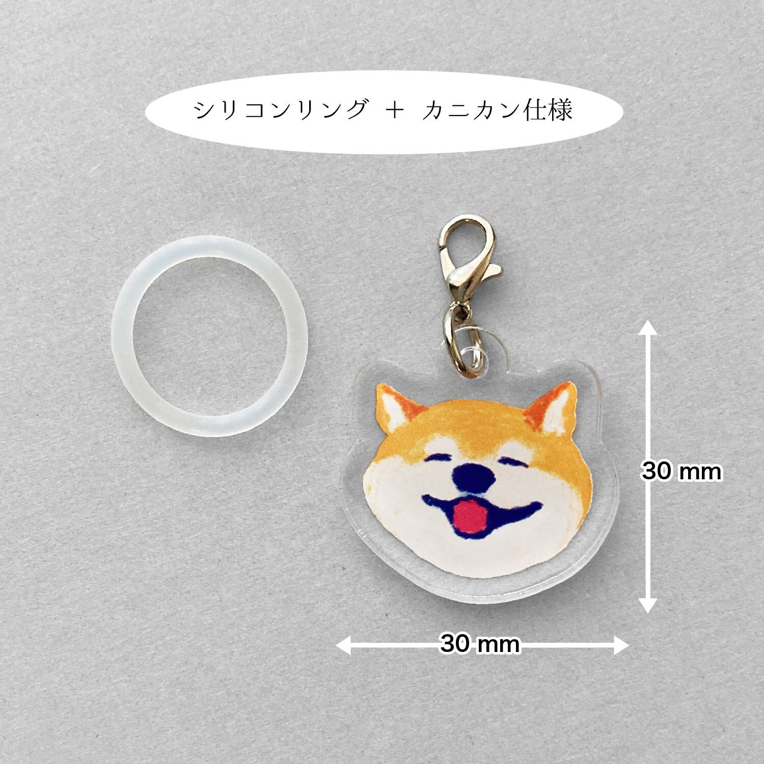 つままれわんこピアス（パグ） 【公式通販】