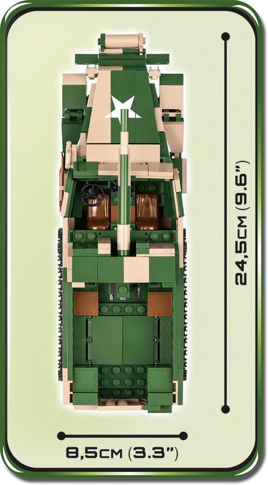 COBI #2535 M3 75mm 対戦車自走砲 (M3 GMC) | ミリタリーブロック公式