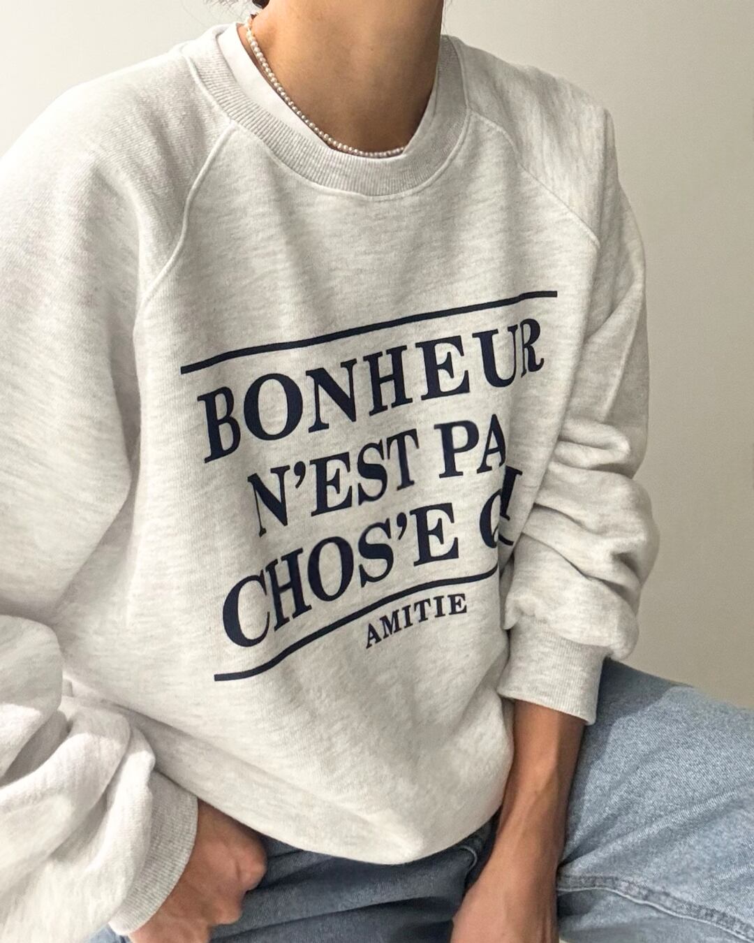 裏起毛ロゴスウェット