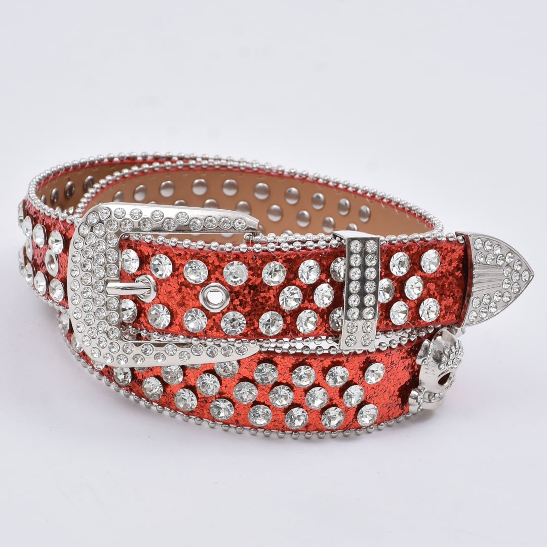 7/18新着】スカルラインストーンベルト | VOLCAN&APHRODITE