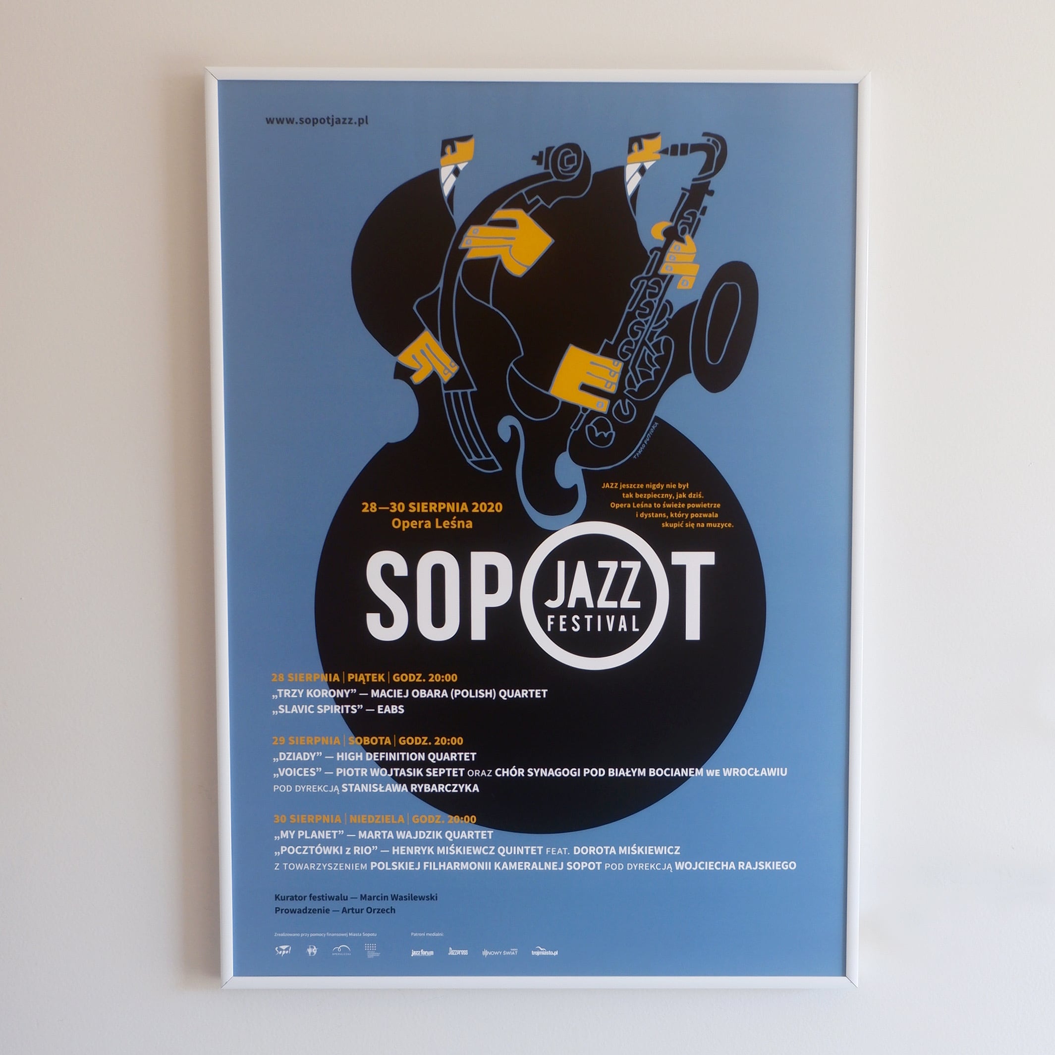 Sopot Jazz Festival Poster | TAKAO FUJIOKA / WAY OUT WEST / JAZGRA