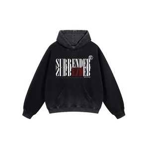 A Good Bad Influence / surrender hoodie black