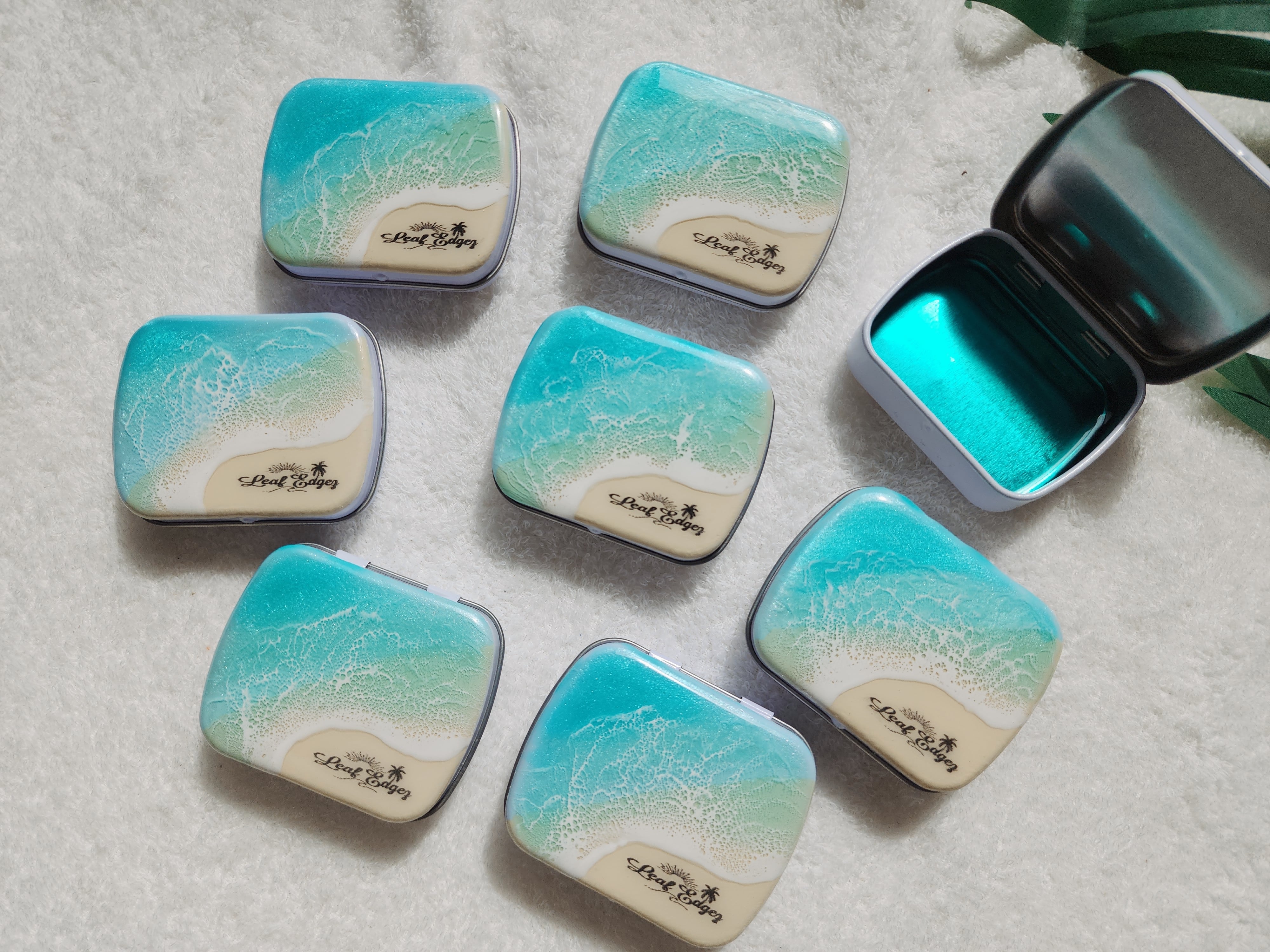 382.オーシャンレジンアート ピルケース ミニサイズ