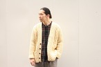 INVERALLAN V-neck Aran Knit Cardigan SCOTLAND製