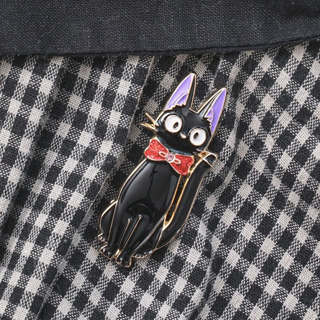 魔女の宅急便　メタルブローチ（ジジ GB-07/7023）