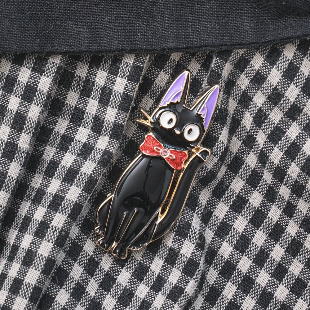 魔女の宅急便 メタルブローチ(ジジ GB-07/7023)