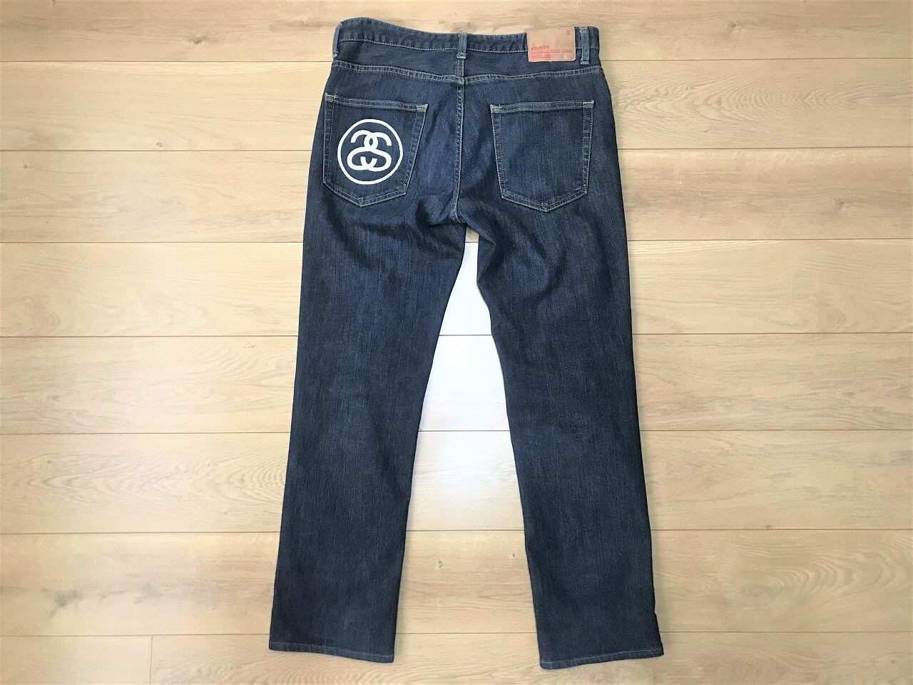 Stussy SS-Link logo Rugh & Rugged Denim