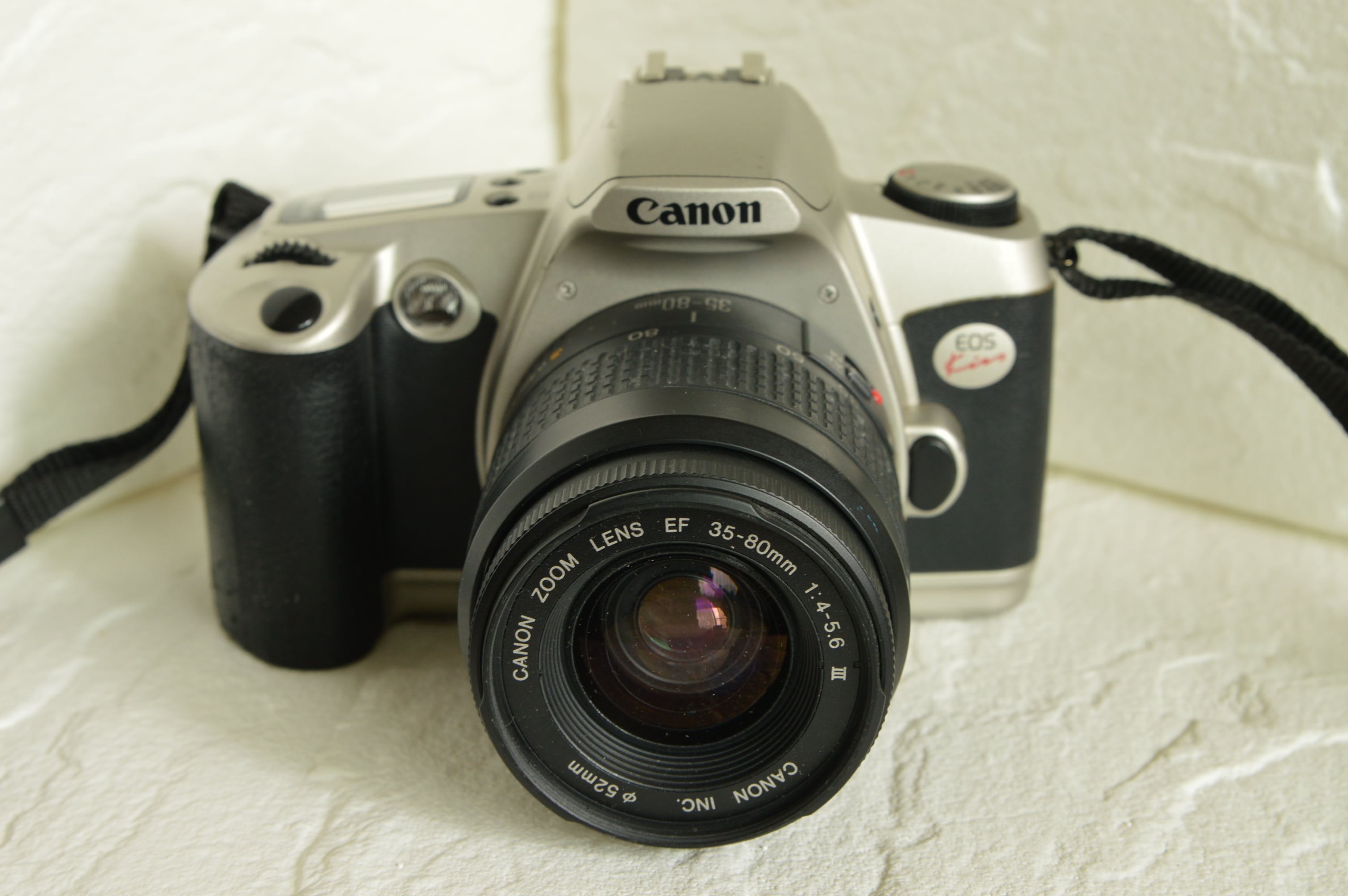 CANON EOS kiss PANORAMA + ZOOM LENS EF35 ～ 80mm 1.4 ー 5.6Ⅱ ...