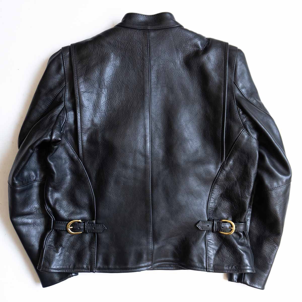 ビッグサイズ】 VANSON 【MODEL B シングルライダースジャケット】46