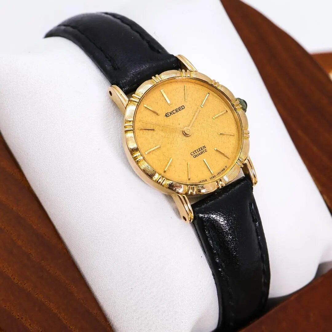 CITIZEN EXCEED 14K 金 レディース ビンテージ クォーツ CITIZEN EXCEED 14K 金 レディース ビンテージ クォーツ - メルカリ