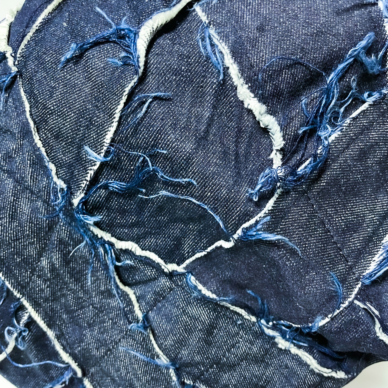 UNFINISHED 岡山デニムクラストベレー帽2023071