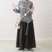 2色/タックギャザーワイドパンツ ・12426