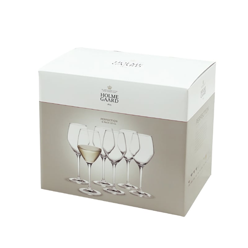 Perfection WHITE WINE GLASS 320ml 6SET［HOLMEGAARD］ | REAL Style