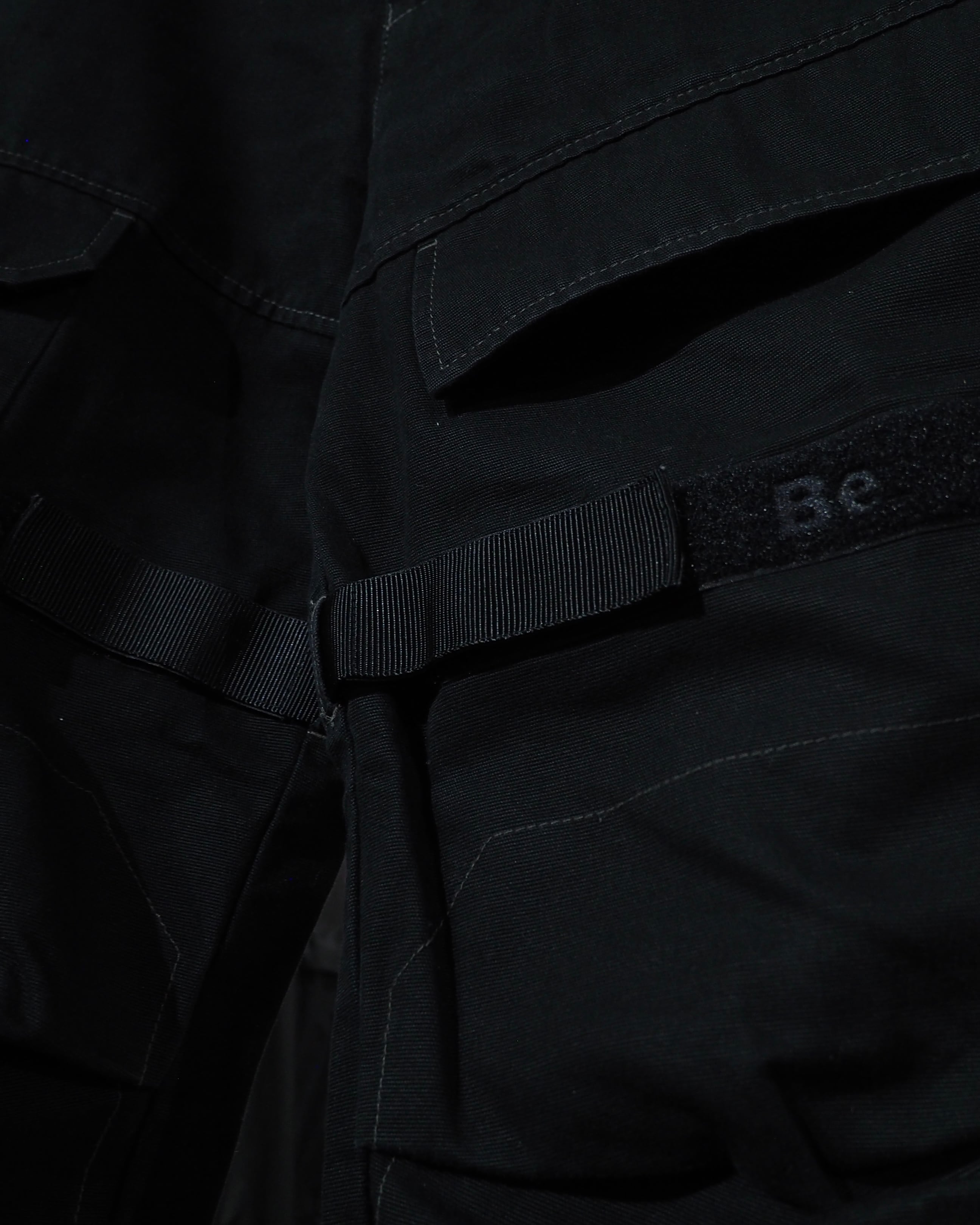 ” MARITHE + FRANCOIS GIRBAUD ” Black Shuttle Wide Cargo Pants