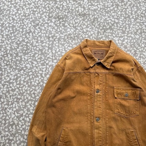 STUSSY / 00's 1st denim jacket  sizeL