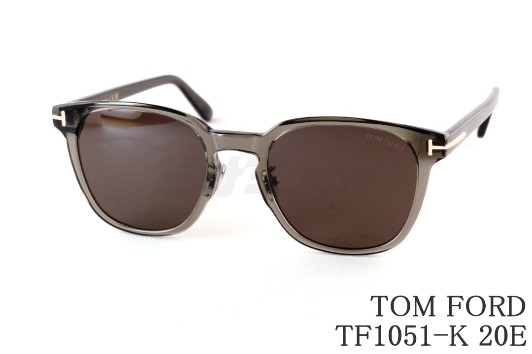 TOM FORD クリア サングラス TF1051-K 20E ウェリントン メンズ