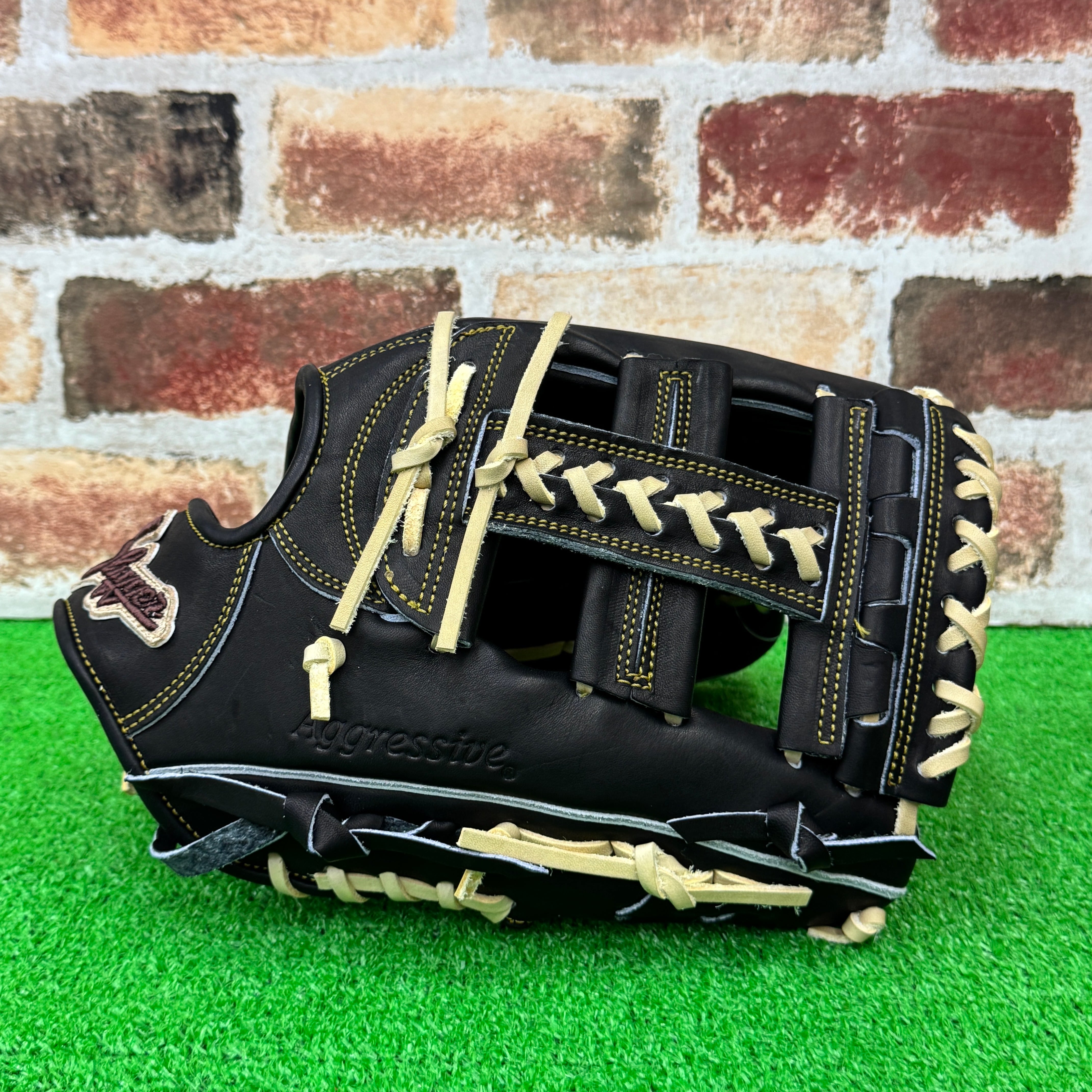 NEW】久保田スラッガー 硬式グラブ KSG-H23 ブラック 高校野球対応