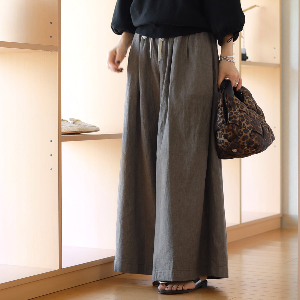 Munich (ミューニック) 6ozスラブデニム ワイドパンツ