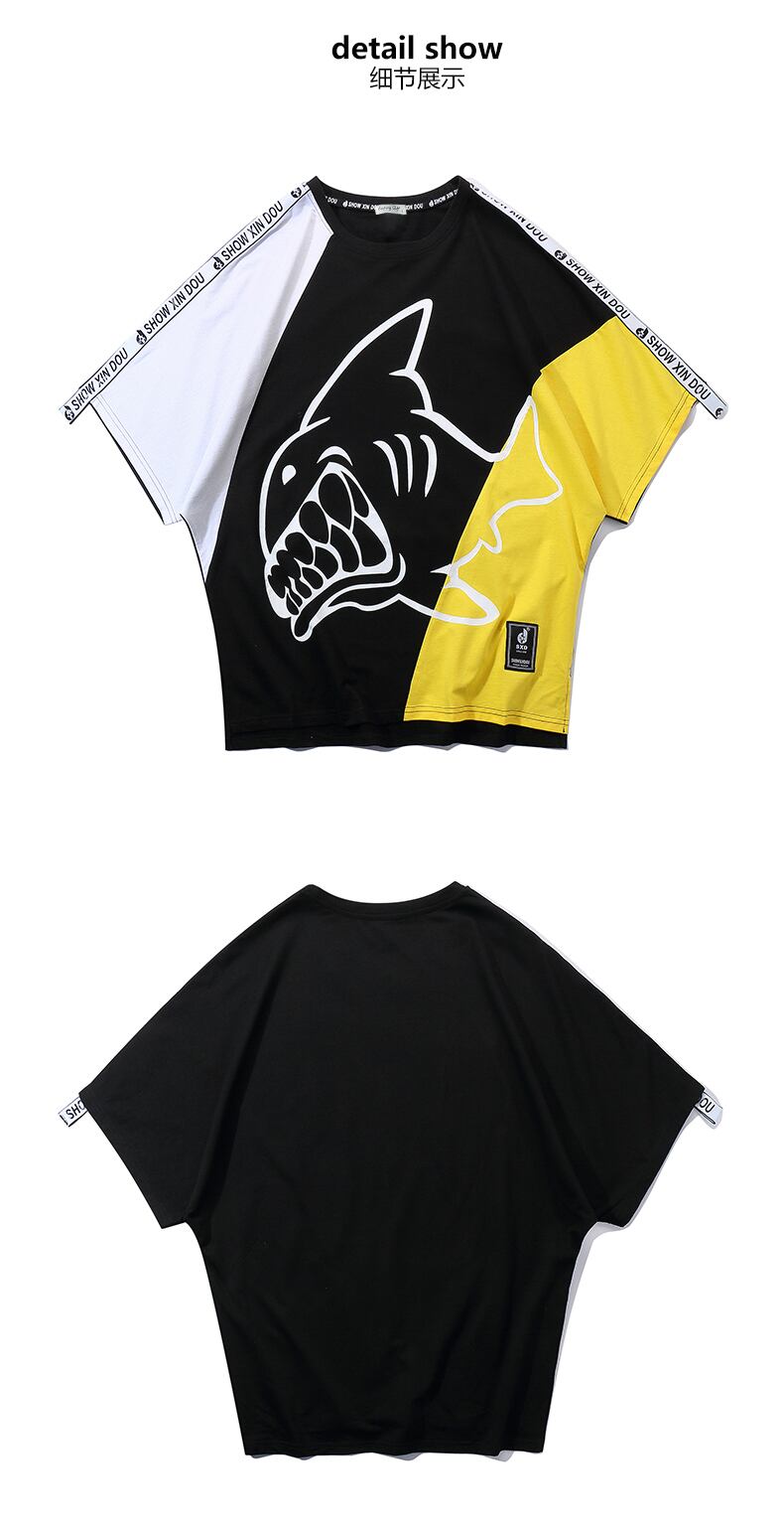 全2色 Tシャツ カットソー プリント カジュアル ストリート 