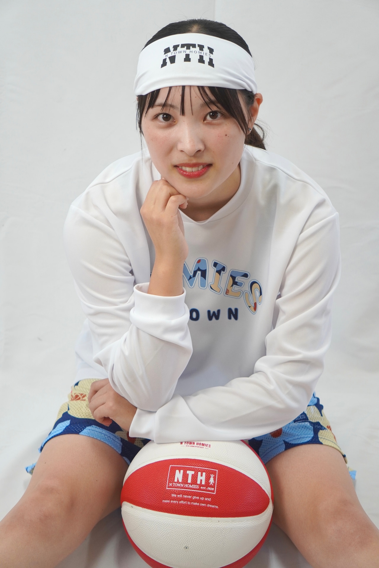 NTH LOGO HAIR BAND color White - 11